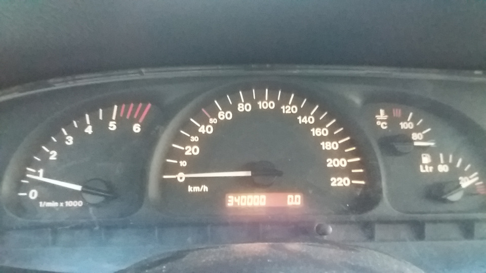Пробіг 340000 км Vectra B X20DTH 2