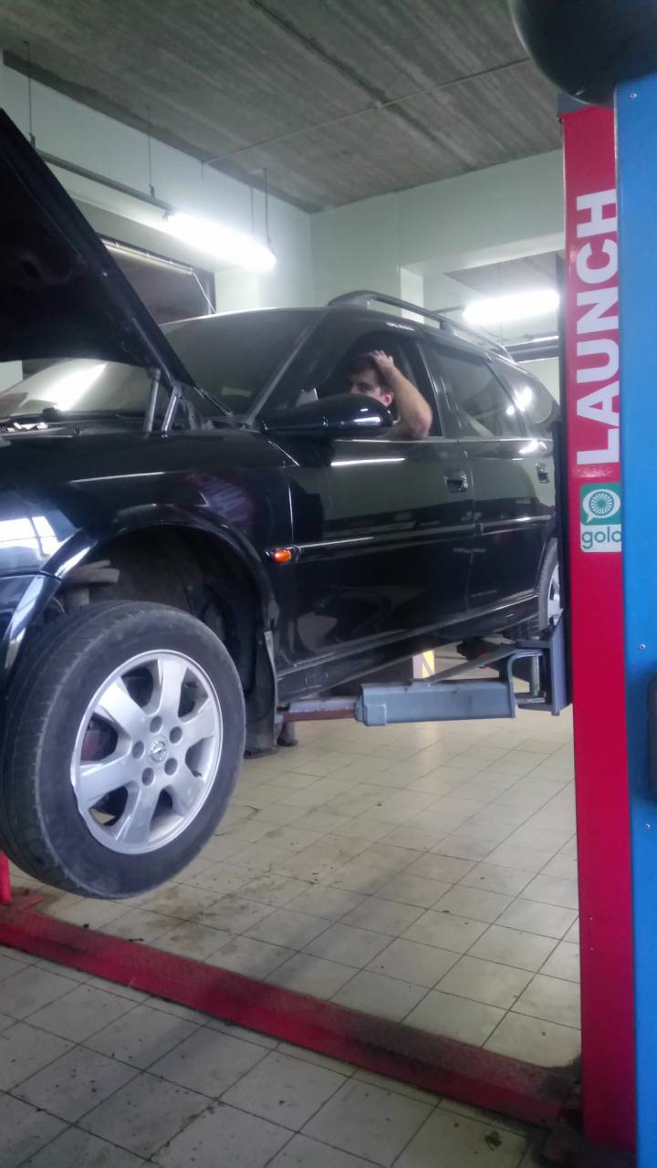 Заміна гальмівної магістралі Vectra B 2
