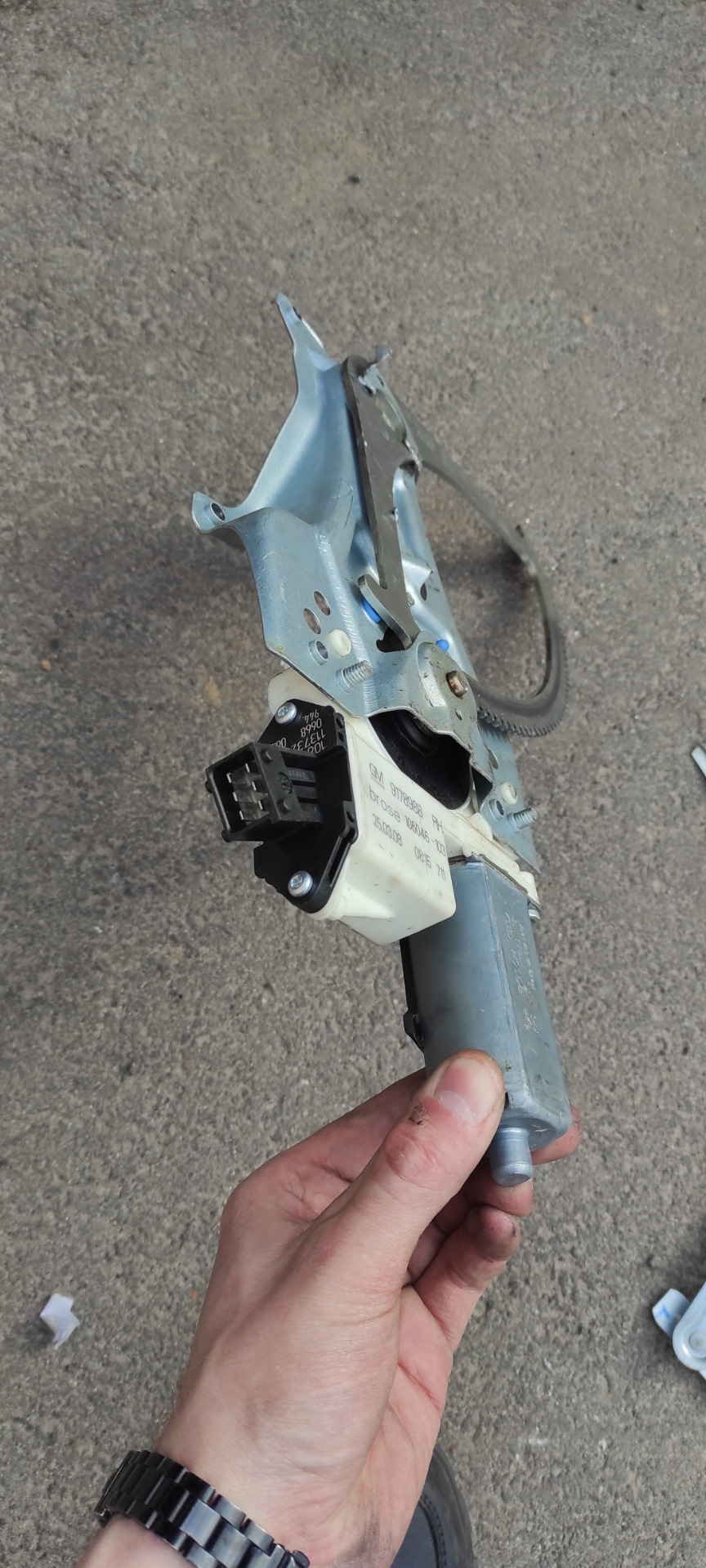 Opel Vectra C заміна правого скло підйомник. 5