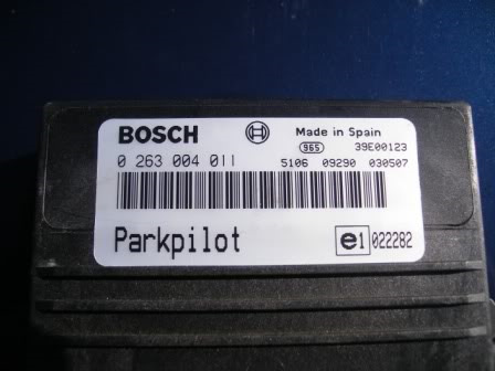 Задній бампер+Park pilot Bosch(парк тронік) 1