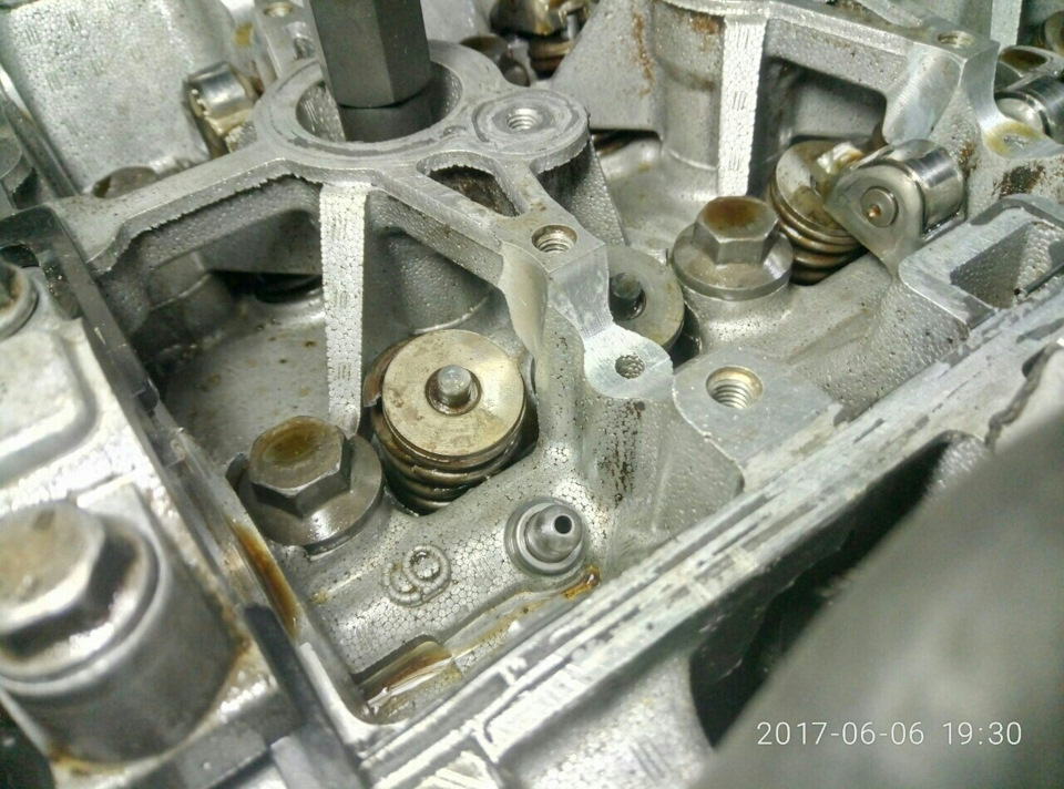 Z22SE Лопнула пружина впускного клапана. 3