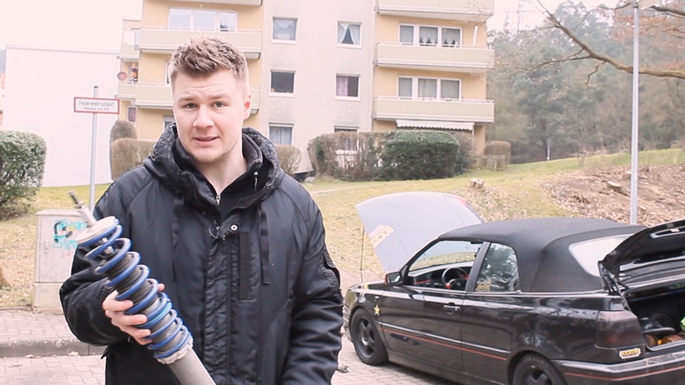 Власноруч #14 Підвіска (стійки та пружини) Golf 3 Cabrio 1