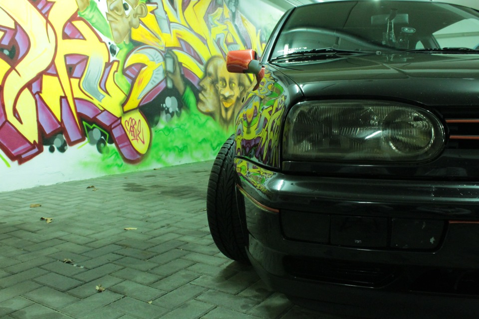 Власноруч #14 Підвіска (стійки та пружини) Golf 3 Cabrio 2