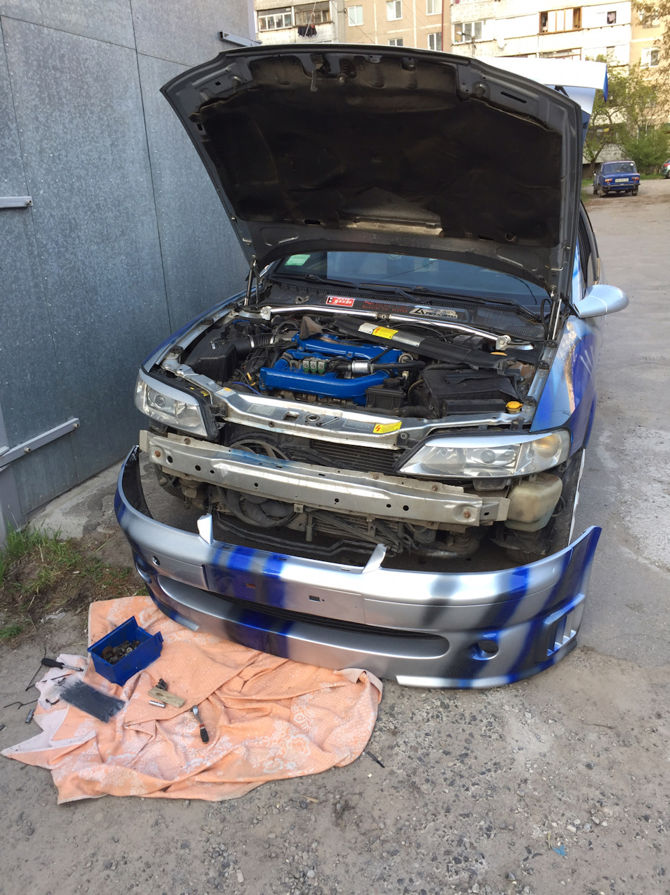 Бампер irmscher + губа від Renault laguna готовий 1