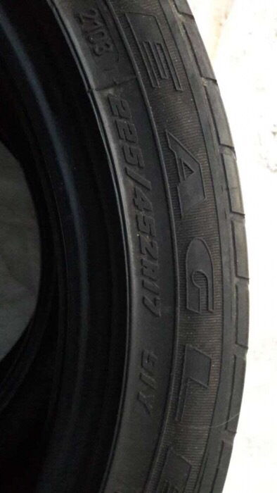 Goodyear eagle f-1 225/45 2