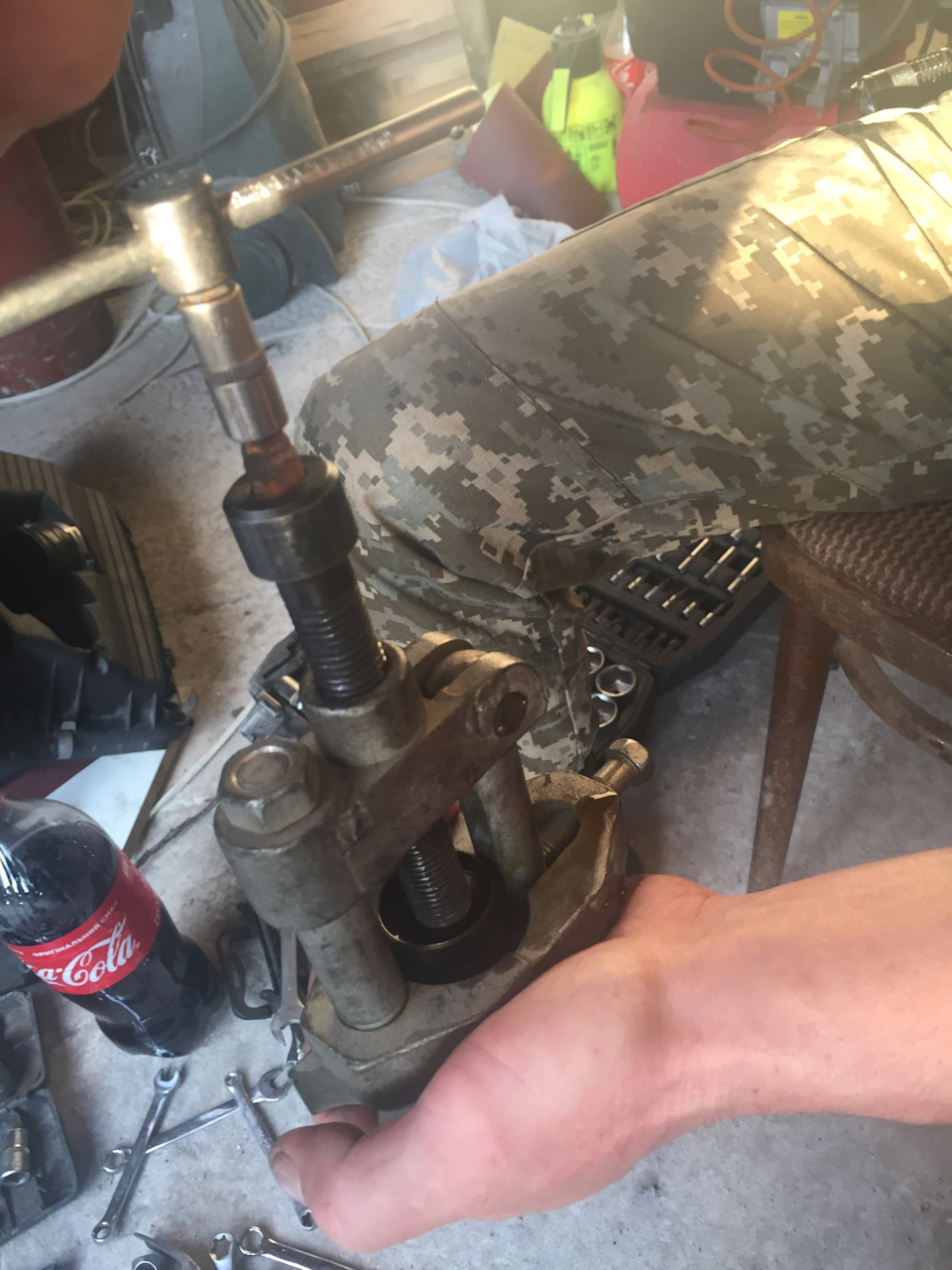 Знайшов компресію в голові 3