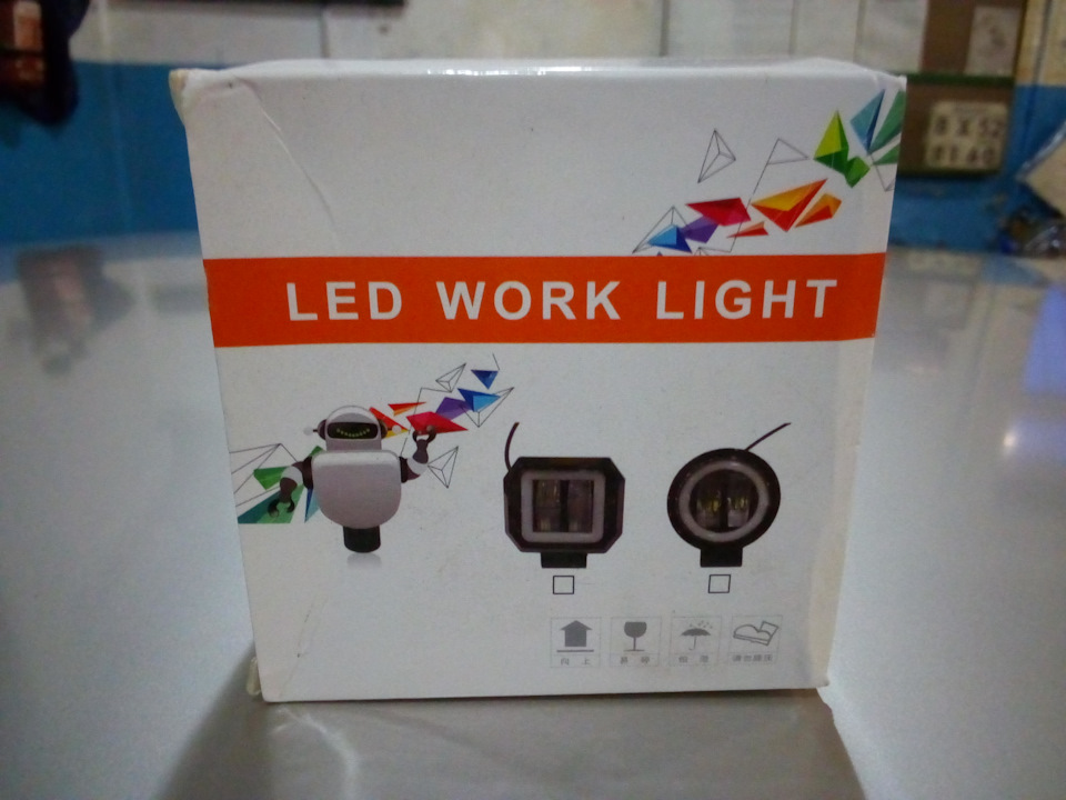 LED ПТФ 20W + ДХО ангельські очі 2