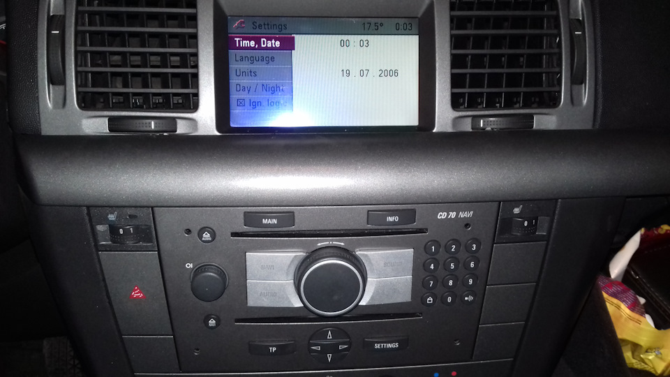 CD70 NAVI+CID 2