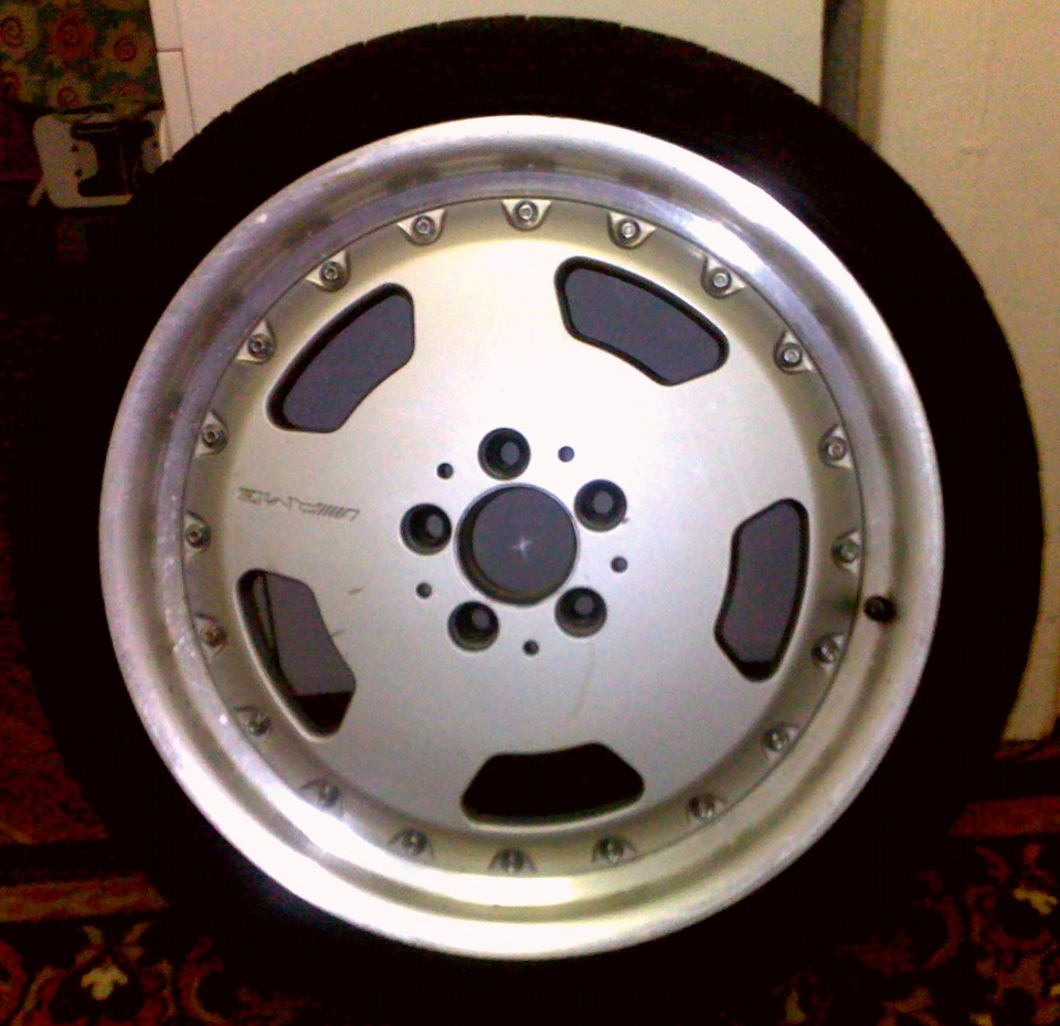 AMG by BBS for ma big black train 2