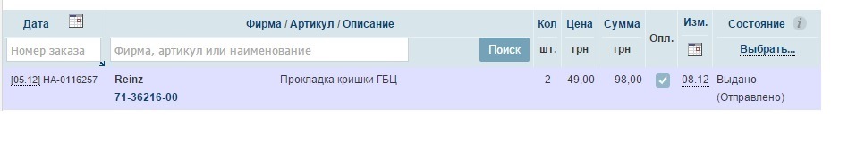 Зберу трохи думок та відгуків щодо запчастин :) 1