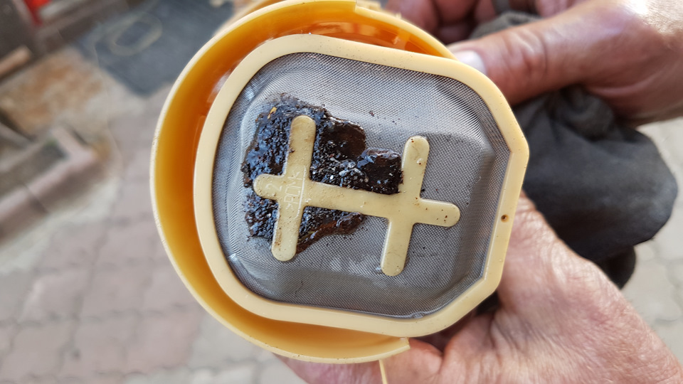 Чистка сітки в баку або присадка? 4