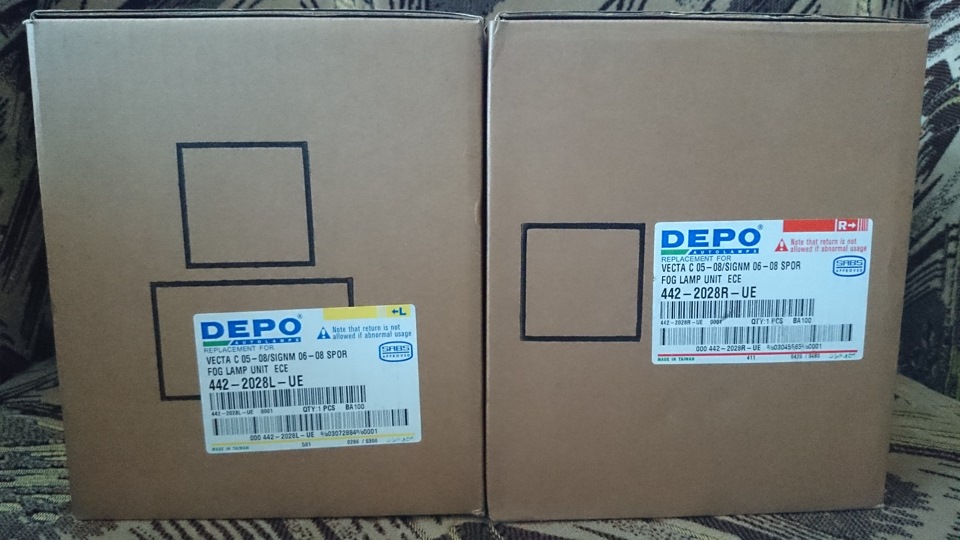 Протитуманні фари Depo 3