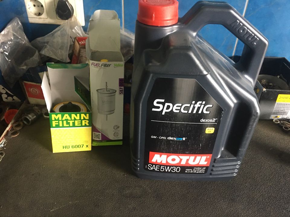 #46 Масло і фільтра. Motul Specific Dexos 1