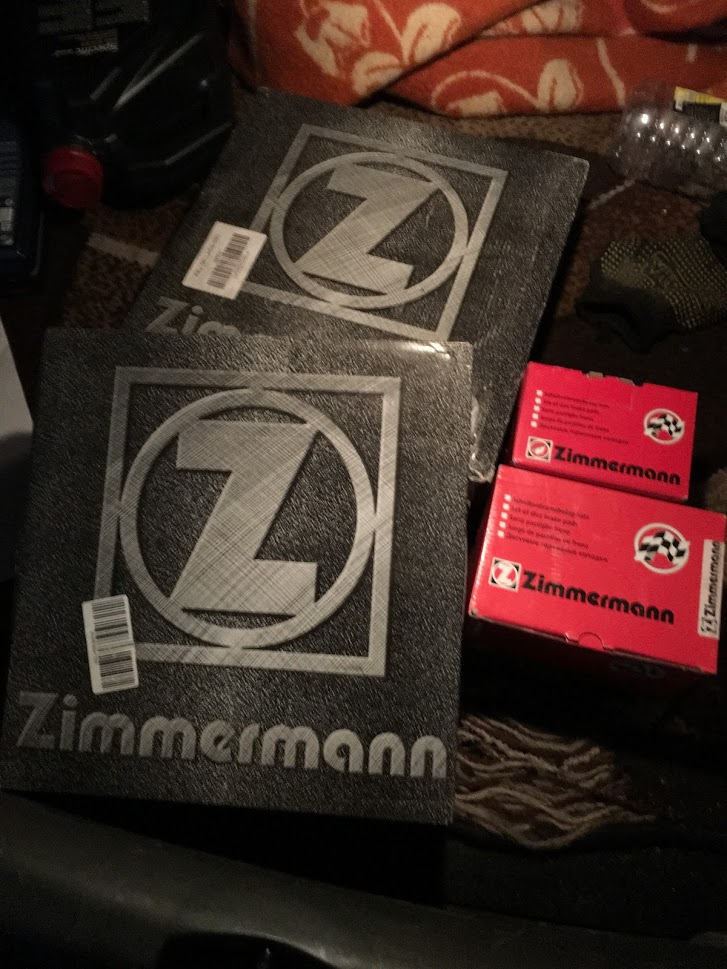 # Приїхали гальма ZIMMERMANN. Диски та Колодки. 1