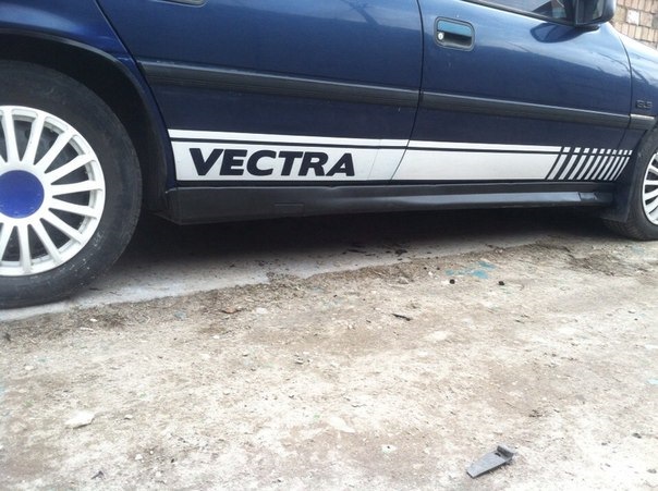 накладки порогів Opel astra g 5