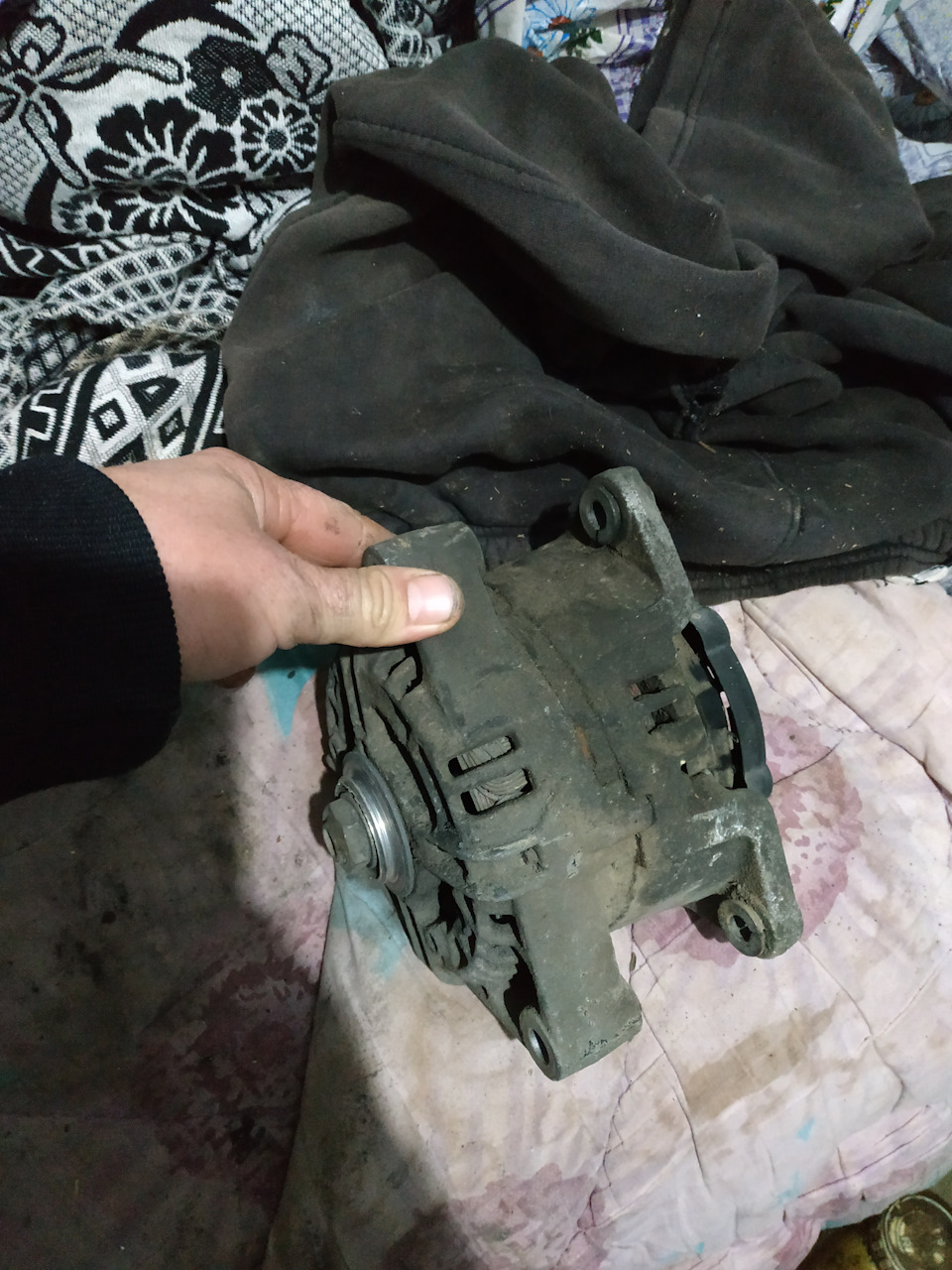 Обрізало шків генератора 4