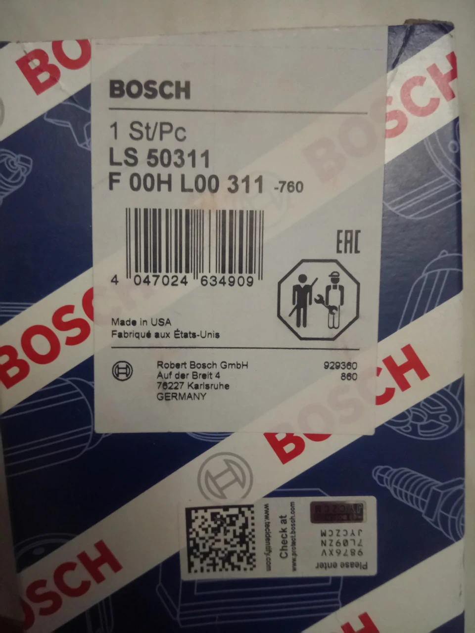 Лямбда зонд BOSCH