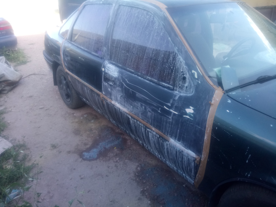 Підготовка авто до фарбування 1