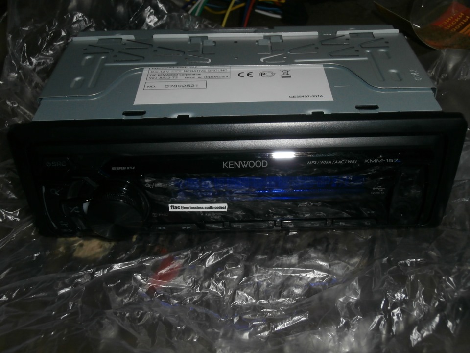 Головний пристрій, автомагнітола Kenwood KMM-157 4