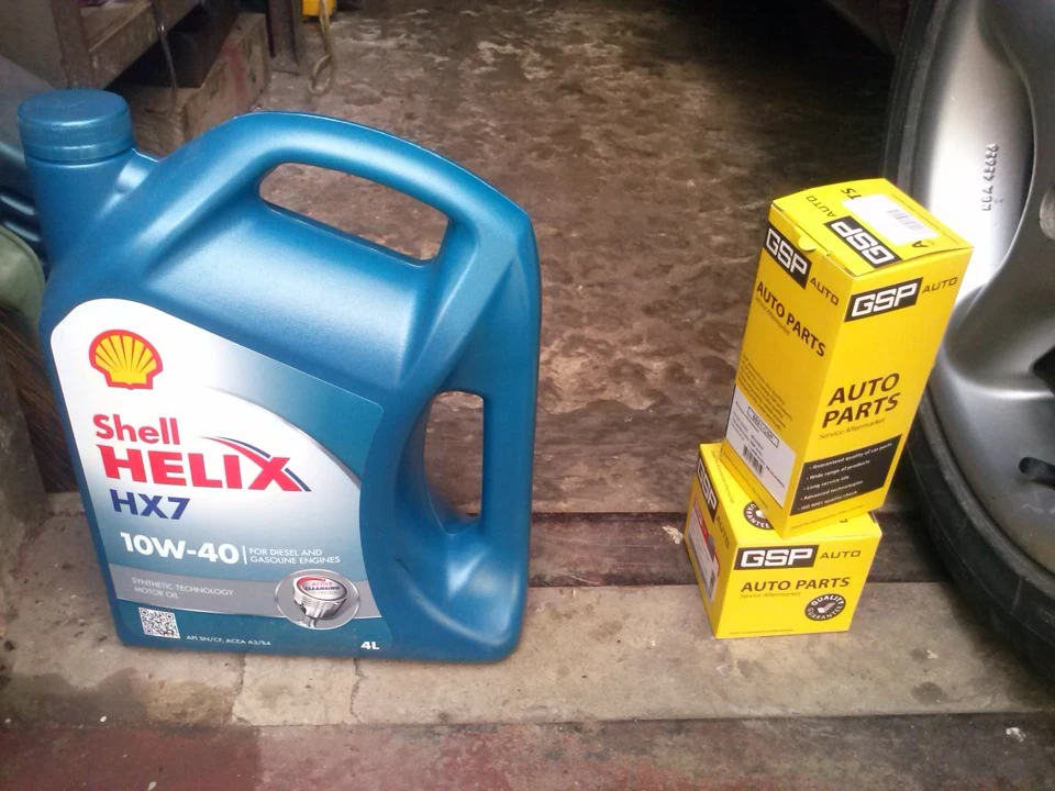 Переходимо зі Statoil SuperWay 10W-40 на Shell Helix HX7 10W-40