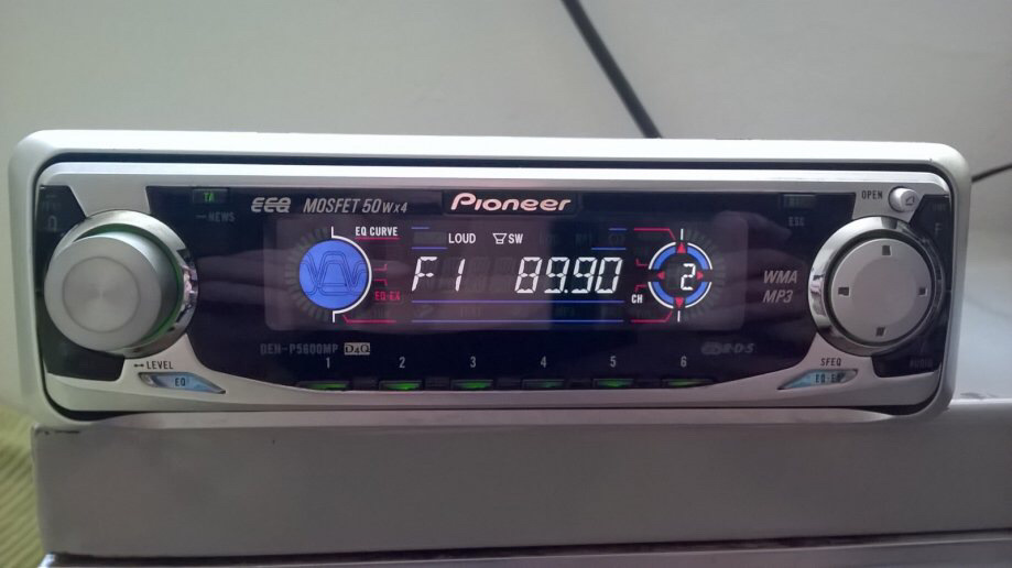 Заміна ГУ на JVC 1