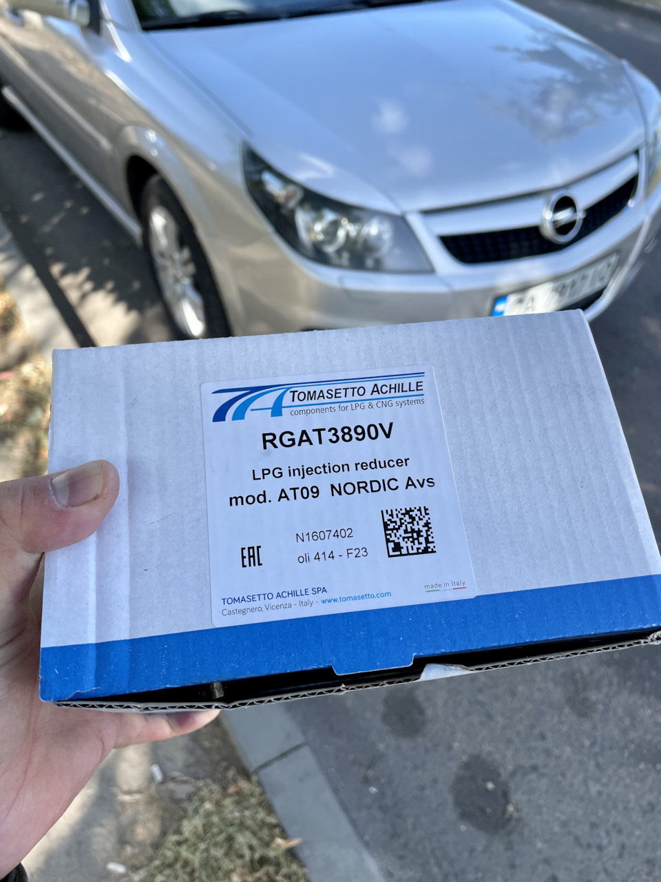 ГБО) Новий газовий редуктор та форсунка) 1