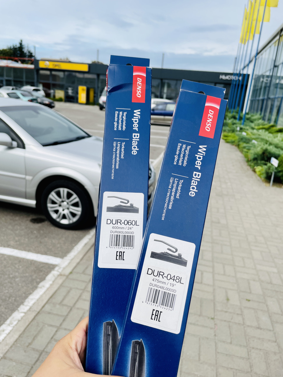 Гібридні двірники Denso) 1