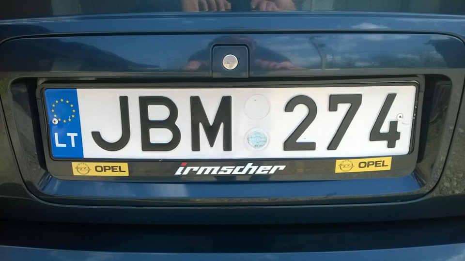 Рамка номера Irmscher і т.д. 3