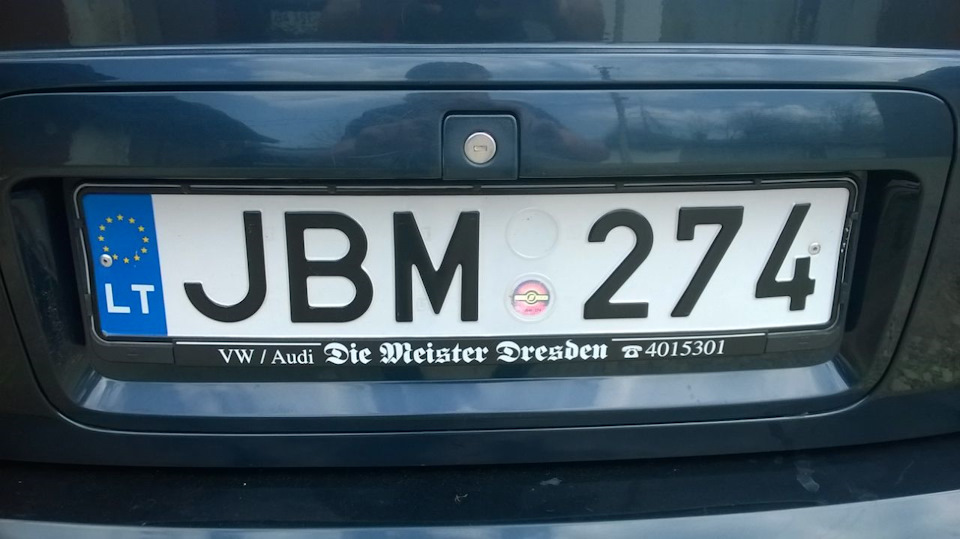 Рамка номера Irmscher і т.д. 2