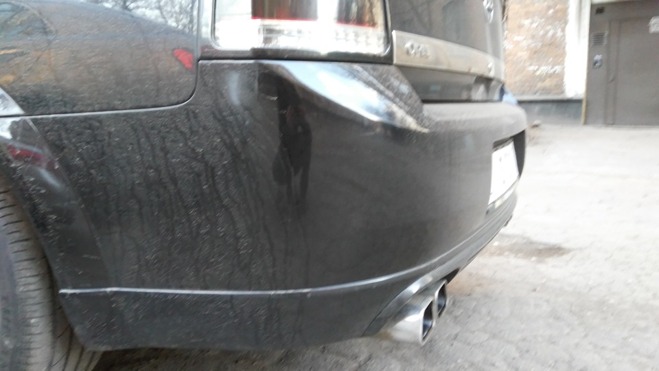 Задній бампер GTS 2