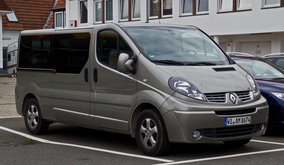 Краш-тест Renault Trafic 1