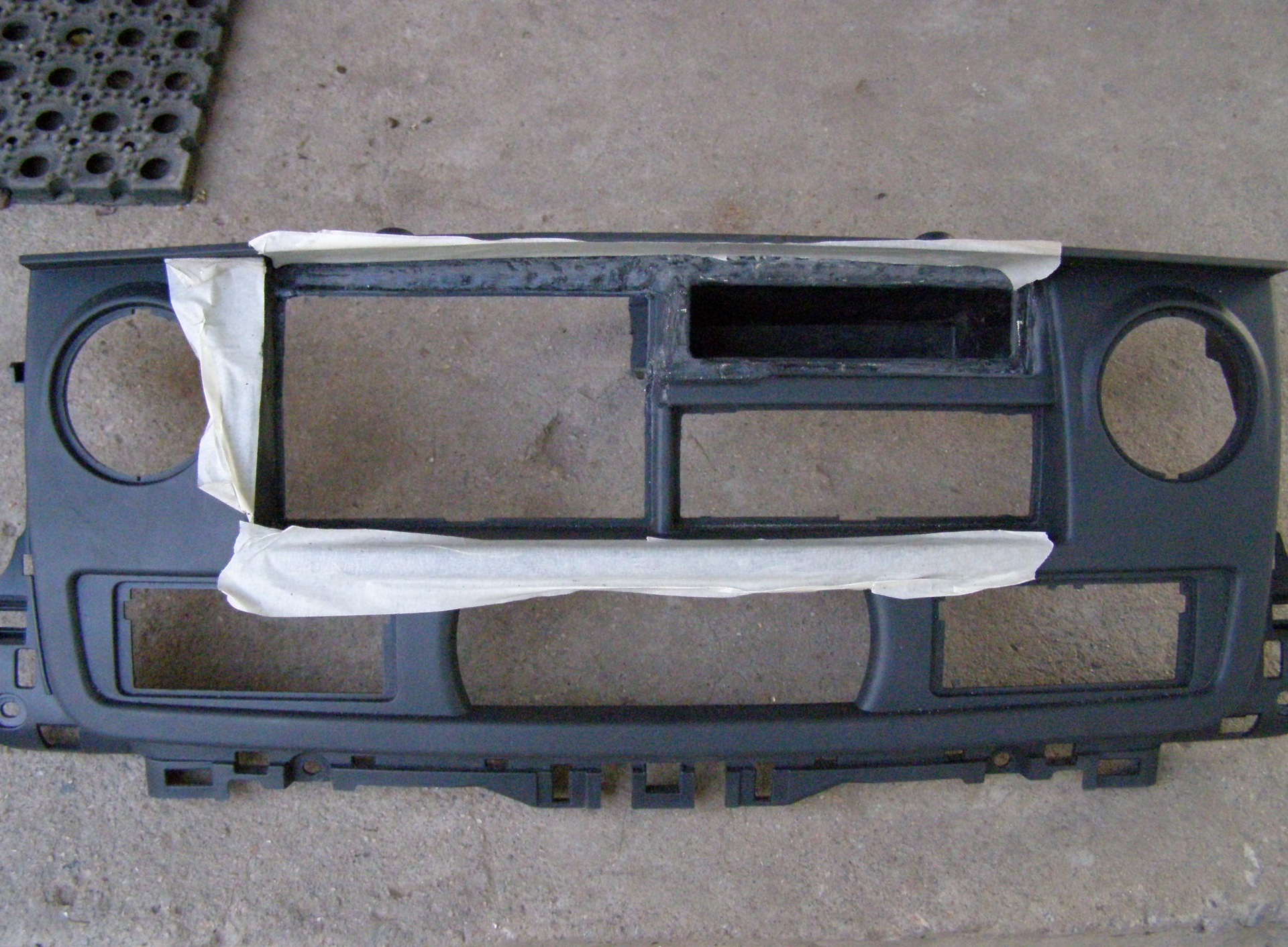 Переробка панелі Renault Master 5
