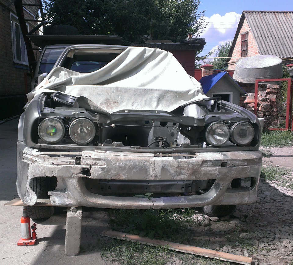 Ремонт бампера BMW 2