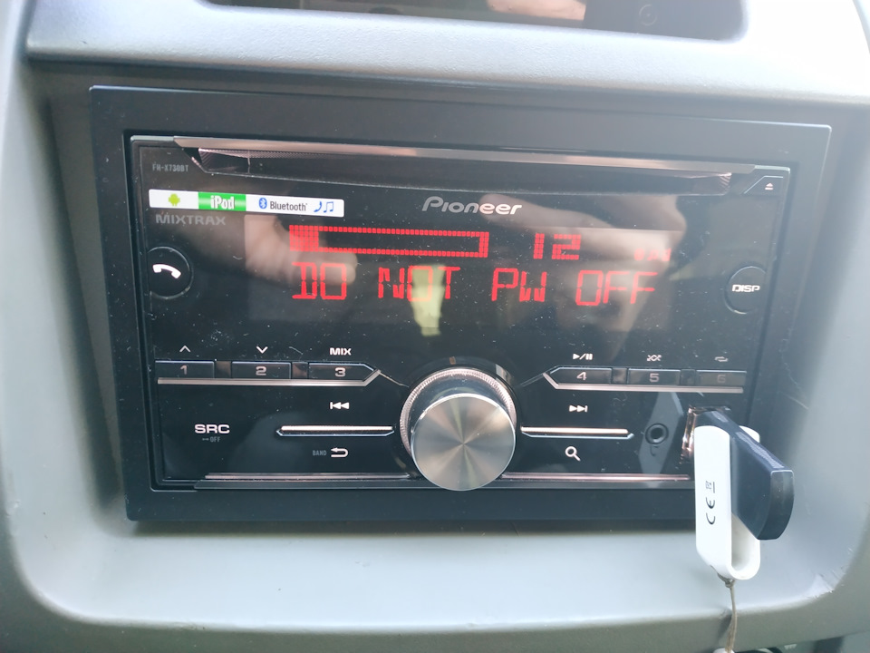 Немає звуку через блютуз з Xiaomi Redmi Note 5 на Pioneer FH-X730BT 1