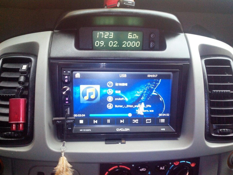 Двухдіновий CYCLON MP-7015 GPS+підсвітка кнопок на кермі! 4