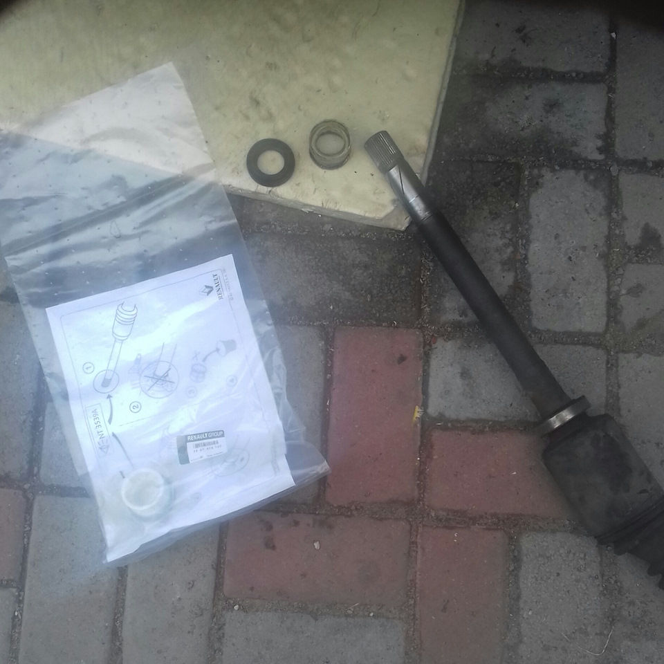 Заміна сальника правої півосі 4