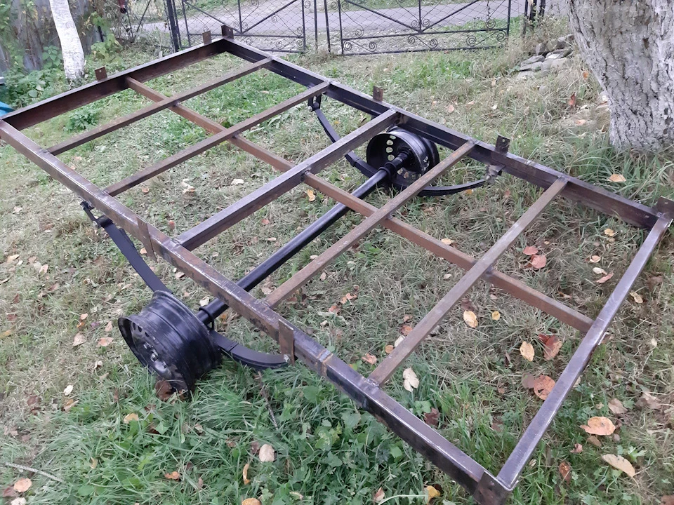 Прицеп своїми руками! Частина друга!