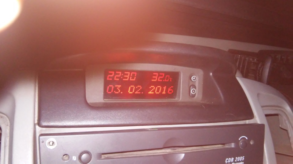 Пересвіт дисплея із заміною магнітоли 2