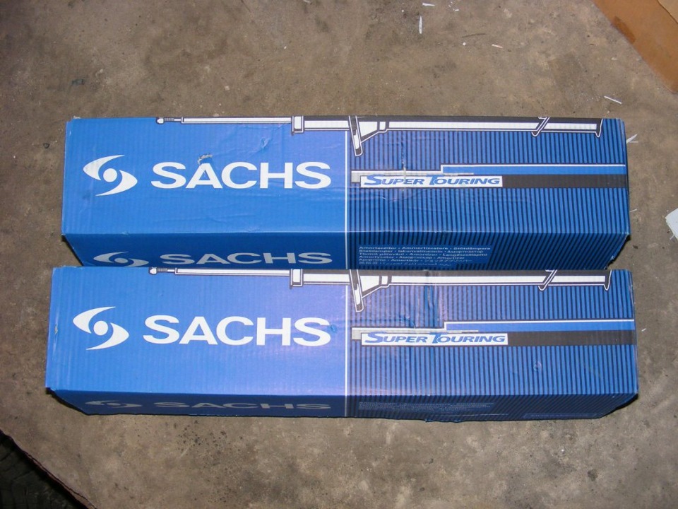 Прийшли амортизатори Sachs та опорні підшипники SNR 1
