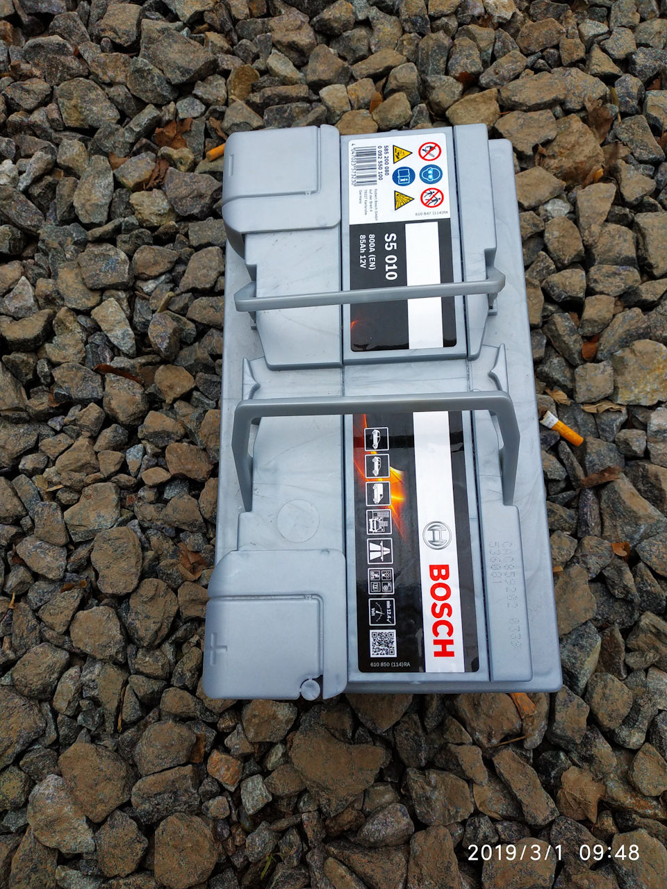 Заміна аккумулятора (Bosch s5 silver plus 85) 2