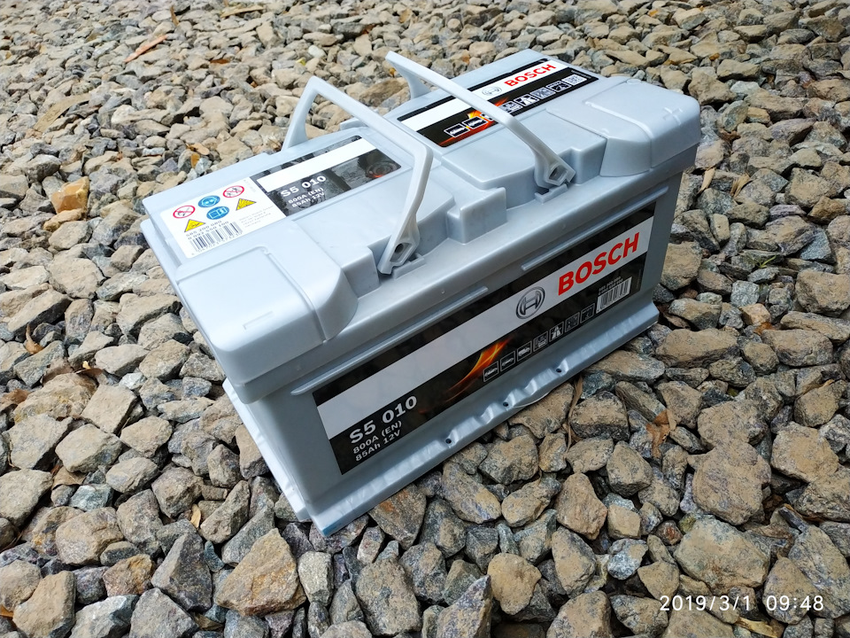 Заміна аккумулятора (Bosch s5 silver plus 85) 1