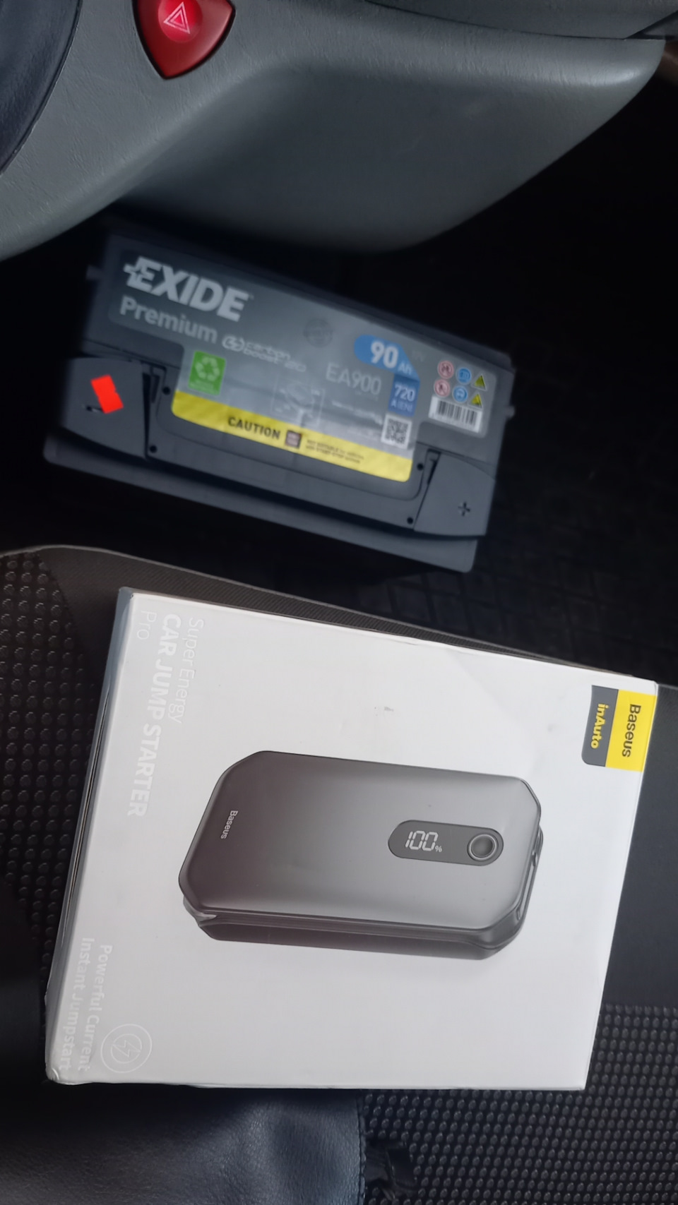 Новий акум Exide 2
