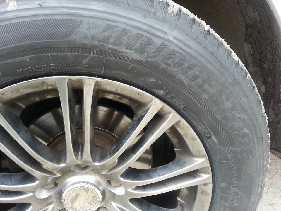 Придбав Bridgestone Ecopia EP850 та нові диски 4