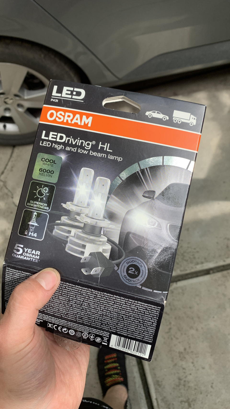 Osram LED H4 Vivaro 2016 1
