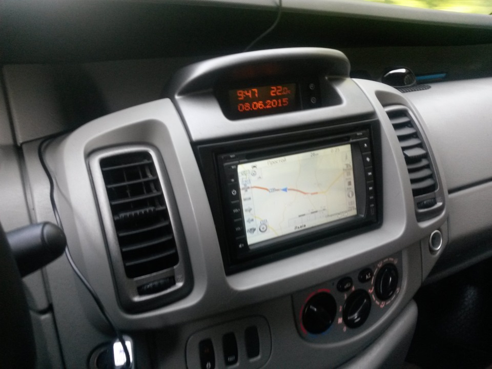 Інтерфейс магнітоли CYCLON 7070 GPS 3