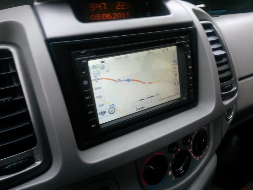 Інтерфейс магнітоли CYCLON 7070 GPS 4