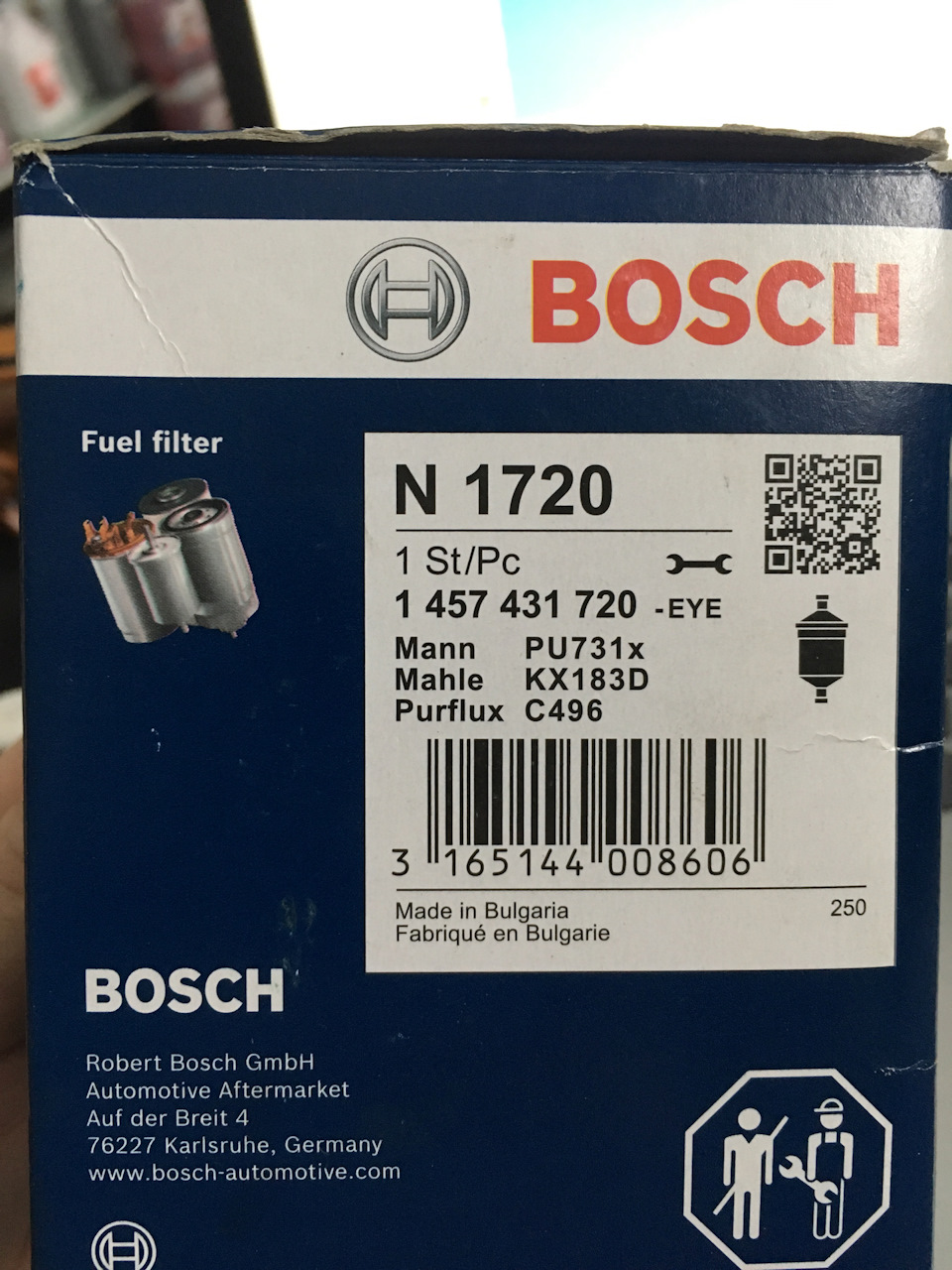 Продам паливний фільтр 4