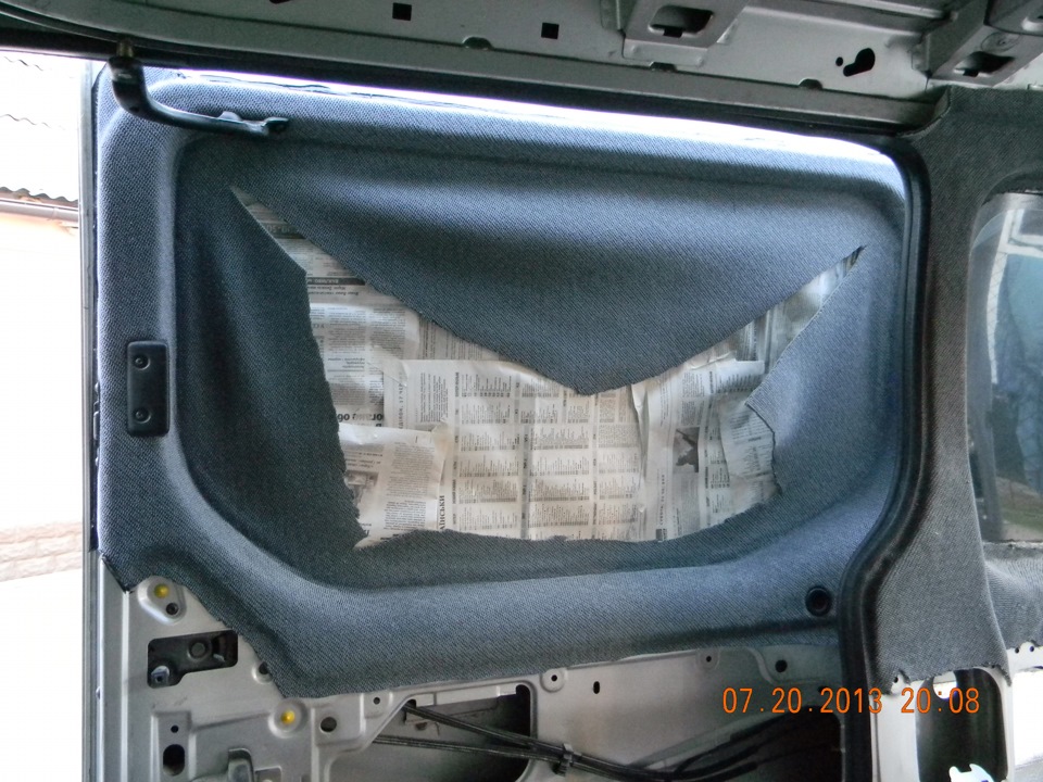 Обклеювання дверей! 4