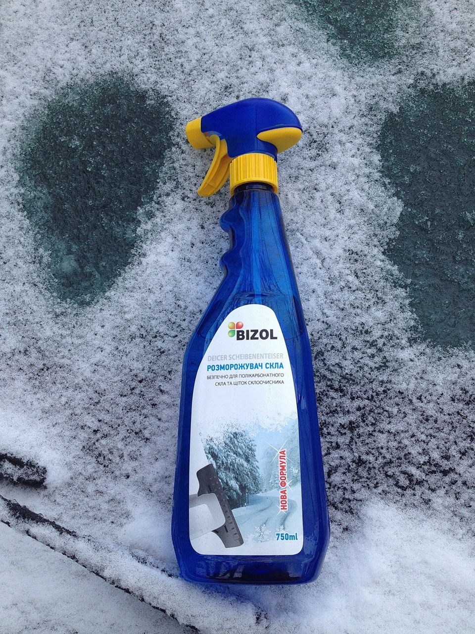 Розморожувач для скла BIZOL DEICER. 1