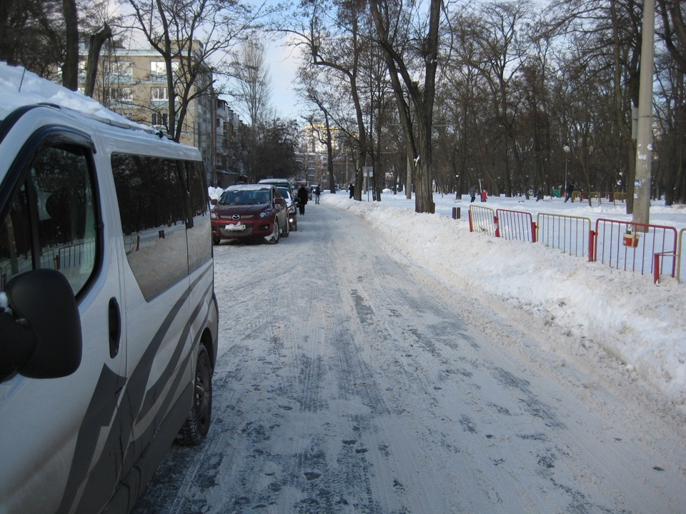 Сніг в Одесі. 30.12.2014 1